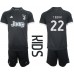 Günstige Juventus Timothy Weah #22 Babykleidung 3rd Fussballtrikot Kinder 2023-24 Kurzarm (+ kurze hosen)